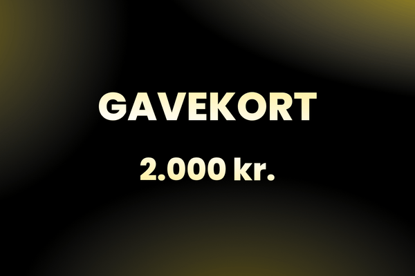 2.000 kr. gavekort GIVEAWAY