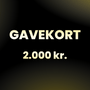 2.000 kr. gavekort GIVEAWAY